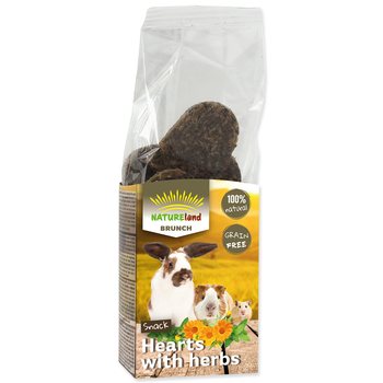 Pochoutka Nature Land Brunch srdíčka s bylinkami 105g-KS
