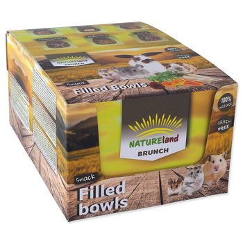 Pochoutka Nature Land Brunch Chutné košíčky Displej 75g 12ks-KS