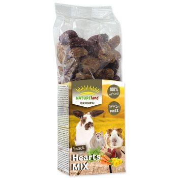 Pochoutka Nature Land Brunch srdíčka mix 150g-KS
