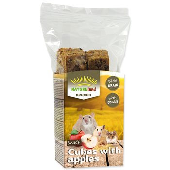 Pochoutka Nature Land Brunch celozrnné kostky s jablkem 90g-KS