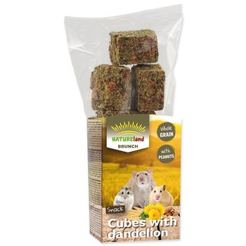 Pochoutka Nature Land Brunch celozrnné kostky s pampeliškou 90g-KS
