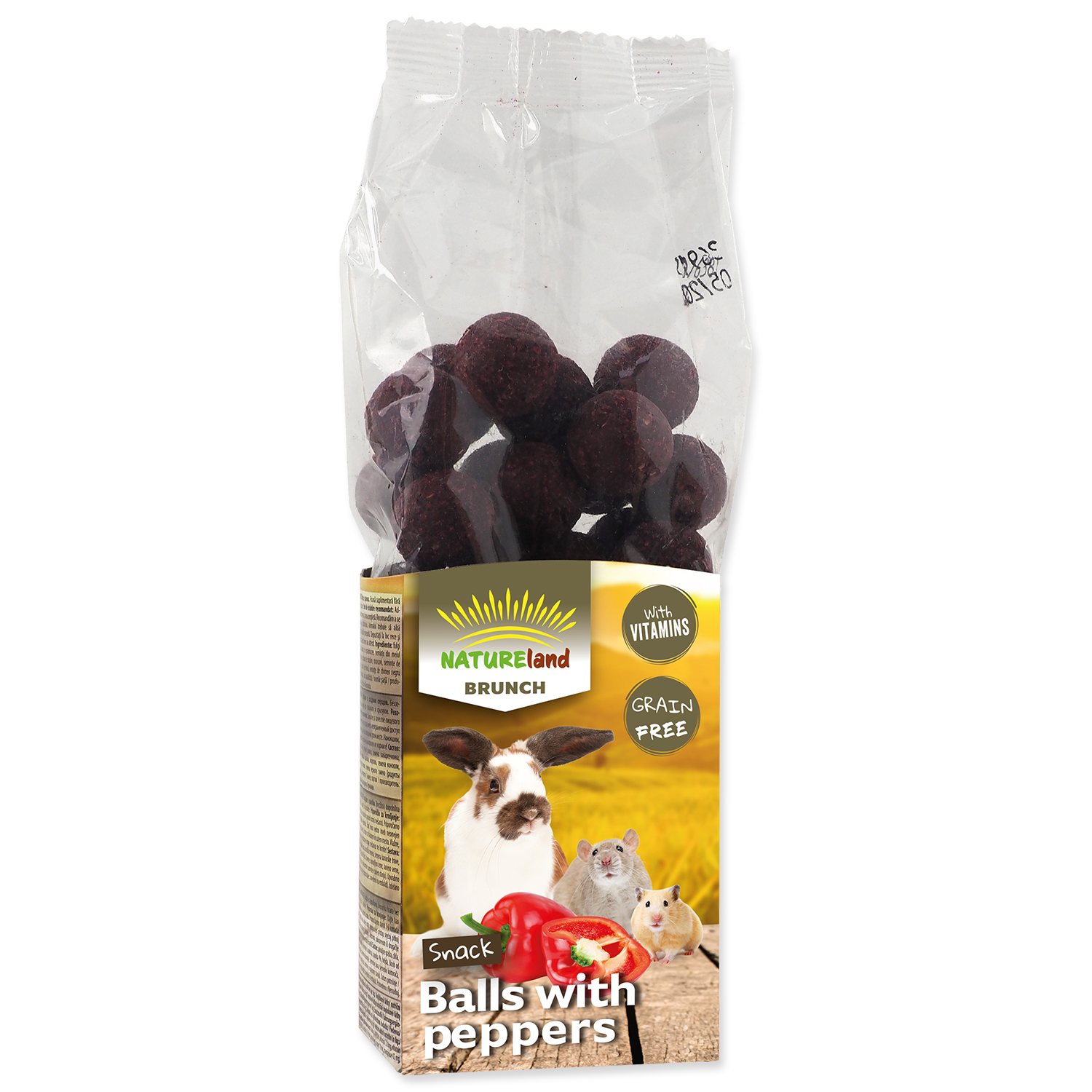 Pochoutka Nature Land Brunch paprikové kuličky 150g-KS