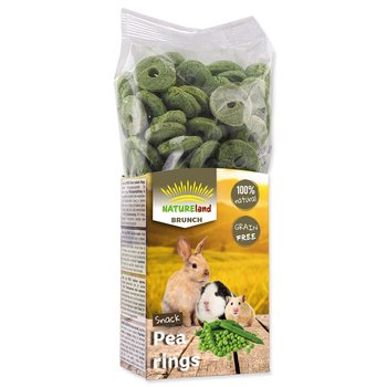 Pochoutka Nature Land Brunch hráškové kroužky 100g-KS