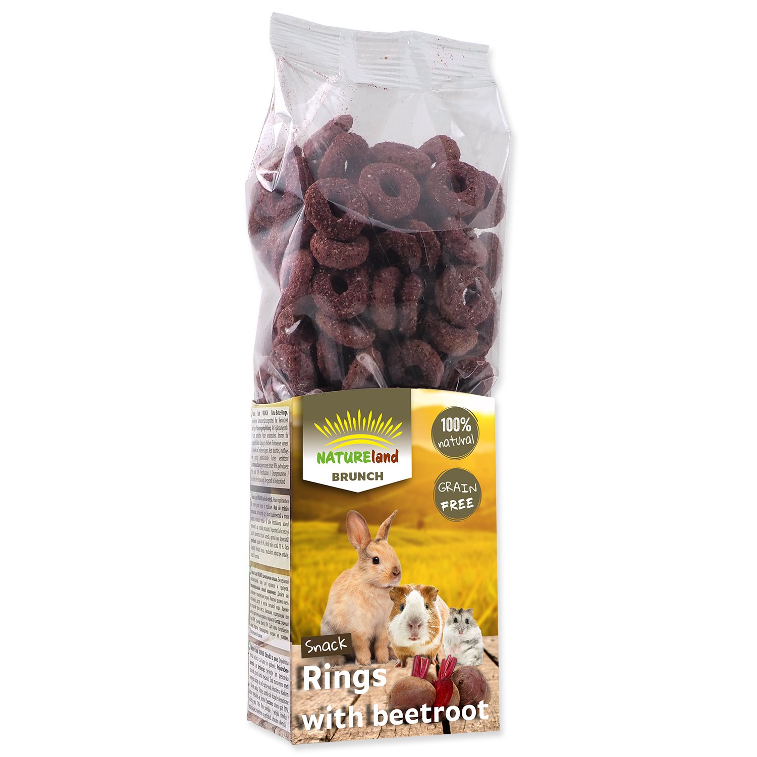 Pochoutka Nature Land Brunch řepové kroužky 105g-KS