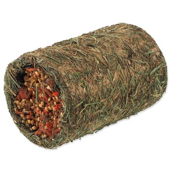 Pochoutka Nature Land Nibble válec ze sena plněný mrkví 125g-KS