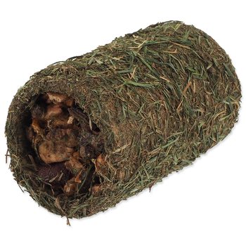 Pochoutka Nature Land Nibble válec ze sena plněný ovocem 125g-KS