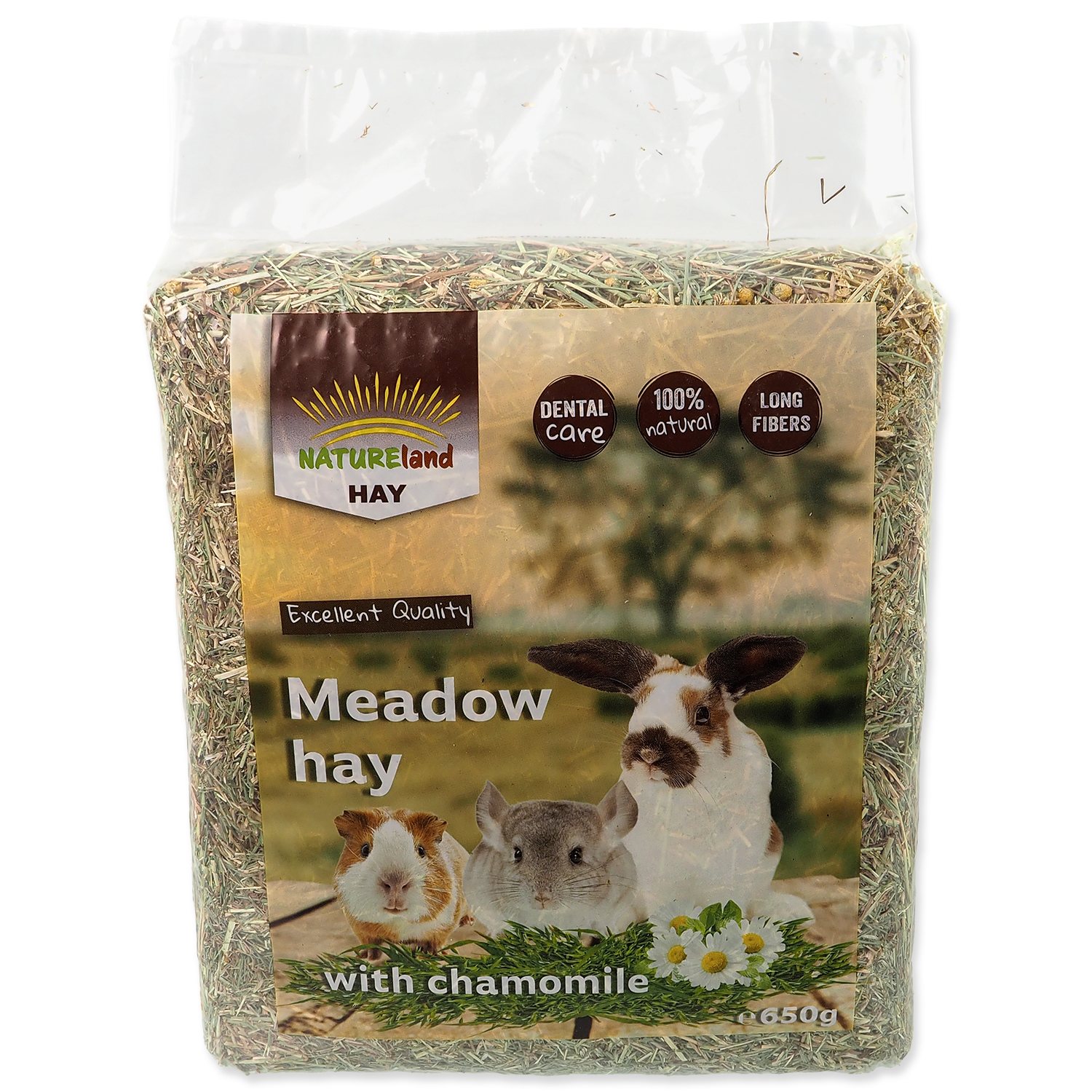 Seno Nature Land Hay s heřmánkem 0,65kg-KS