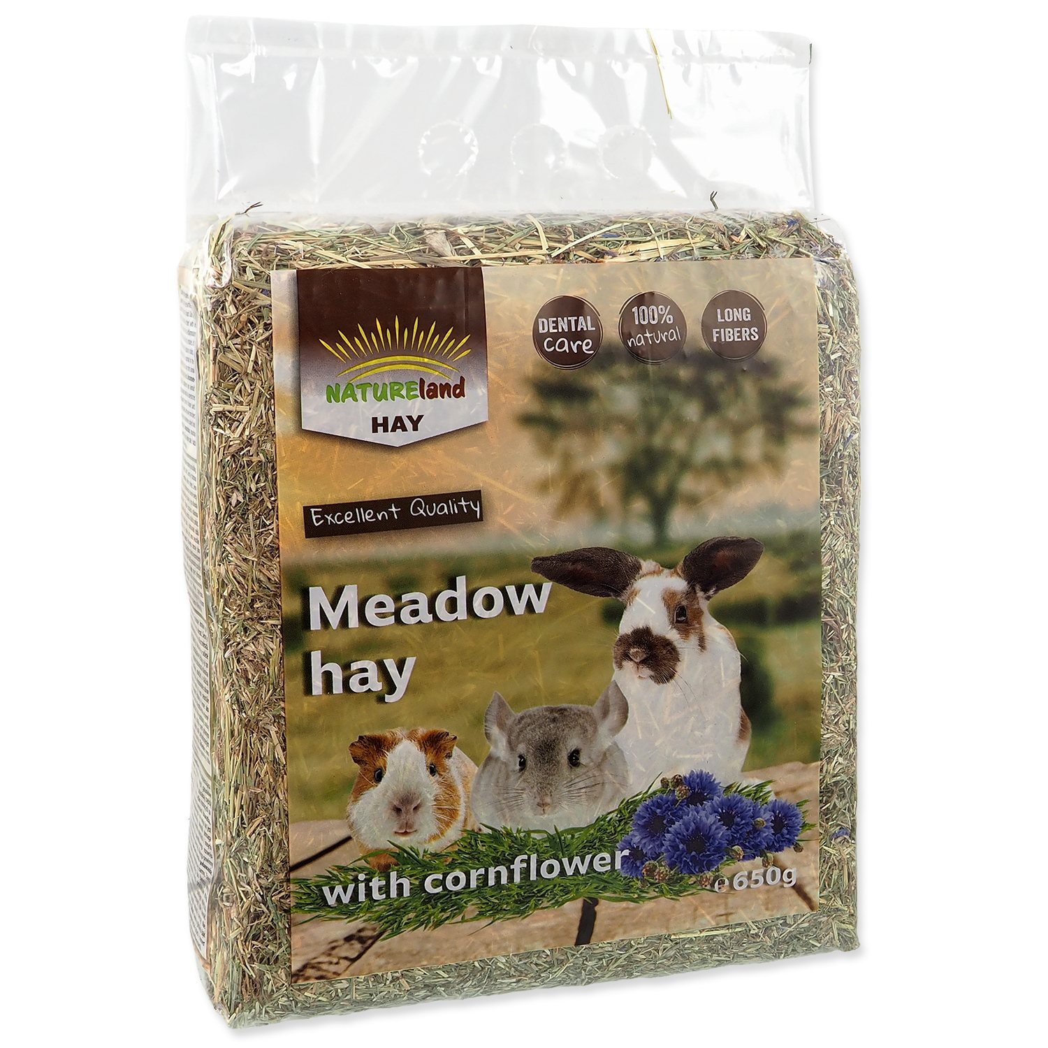 Seno Nature Land Hay s chrpou 0,65kg-KS