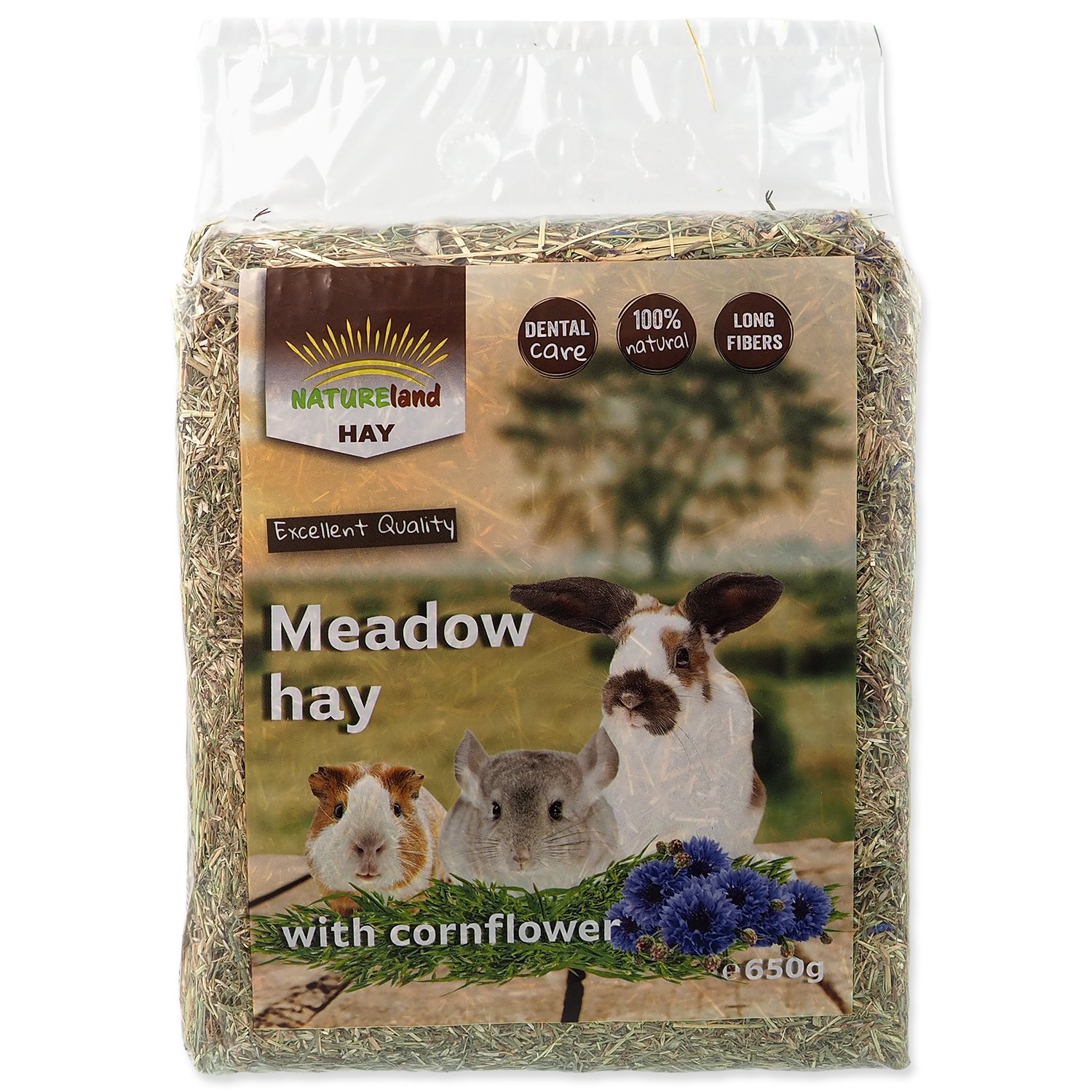 Seno Nature Land Hay s chrpou 0,65kg-KS