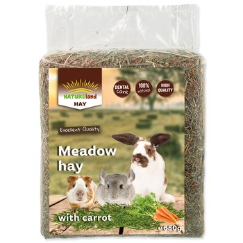Seno Nature Land Hay s mrkví 0,65kg-KS