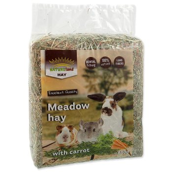 Seno Nature Land Hay s mrkví 0,65kg-KS
