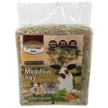 Seno Nature Land Hay s mrkví 0,65kg-KS