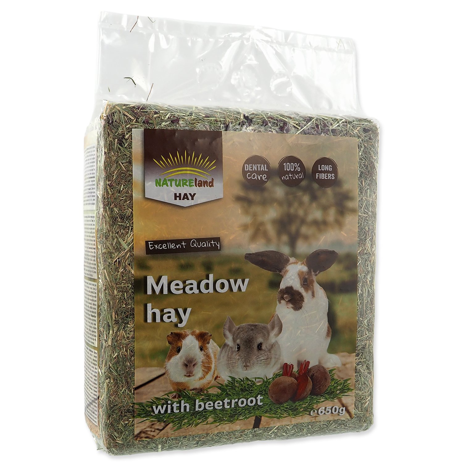 Seno Nature Land Hay s červenou řepou 0,65kg-KS