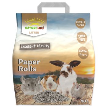 Podestýlka Nature Land Paper Rolls 10L-KS
