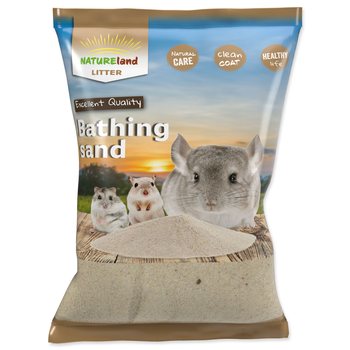 Písek Nature Land koupací pro činčily 3,3kg-KS