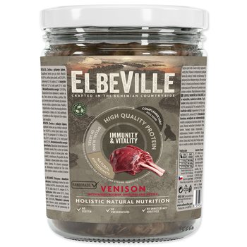 Sklenice Elbeville Dog Imunity & Vitality zvěřina s přidaným šípkem, dobromyslem a kopřivou, 440 ml-KS