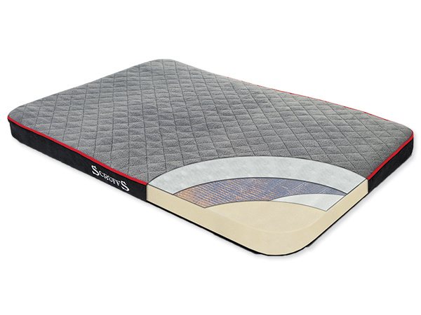 Pelech Scruffs Expedition Box Bed Storm Grey M 60x50cm-KS