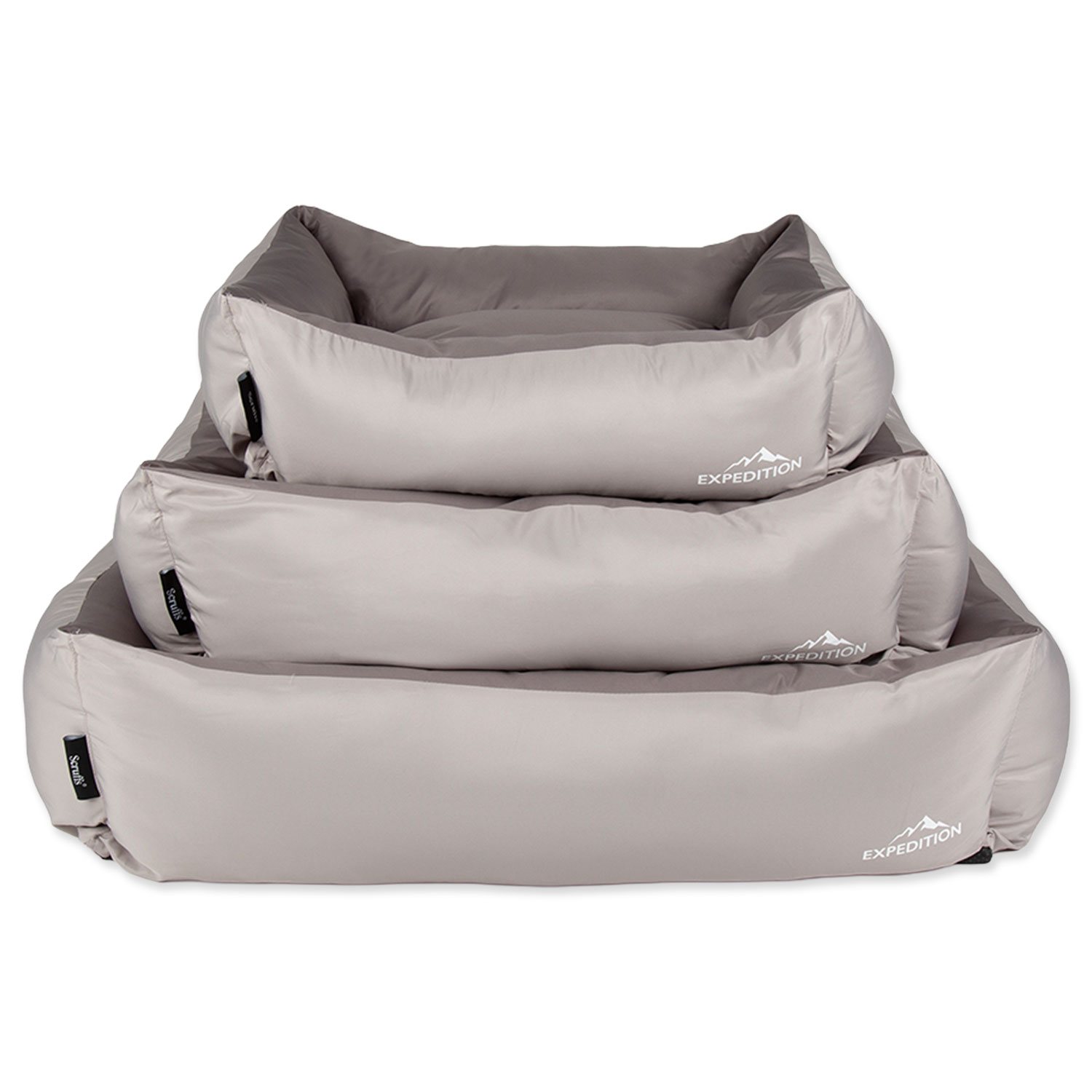 Pelech Scruffs Expedition Box Bed Storm Grey M 60x50cm-KS