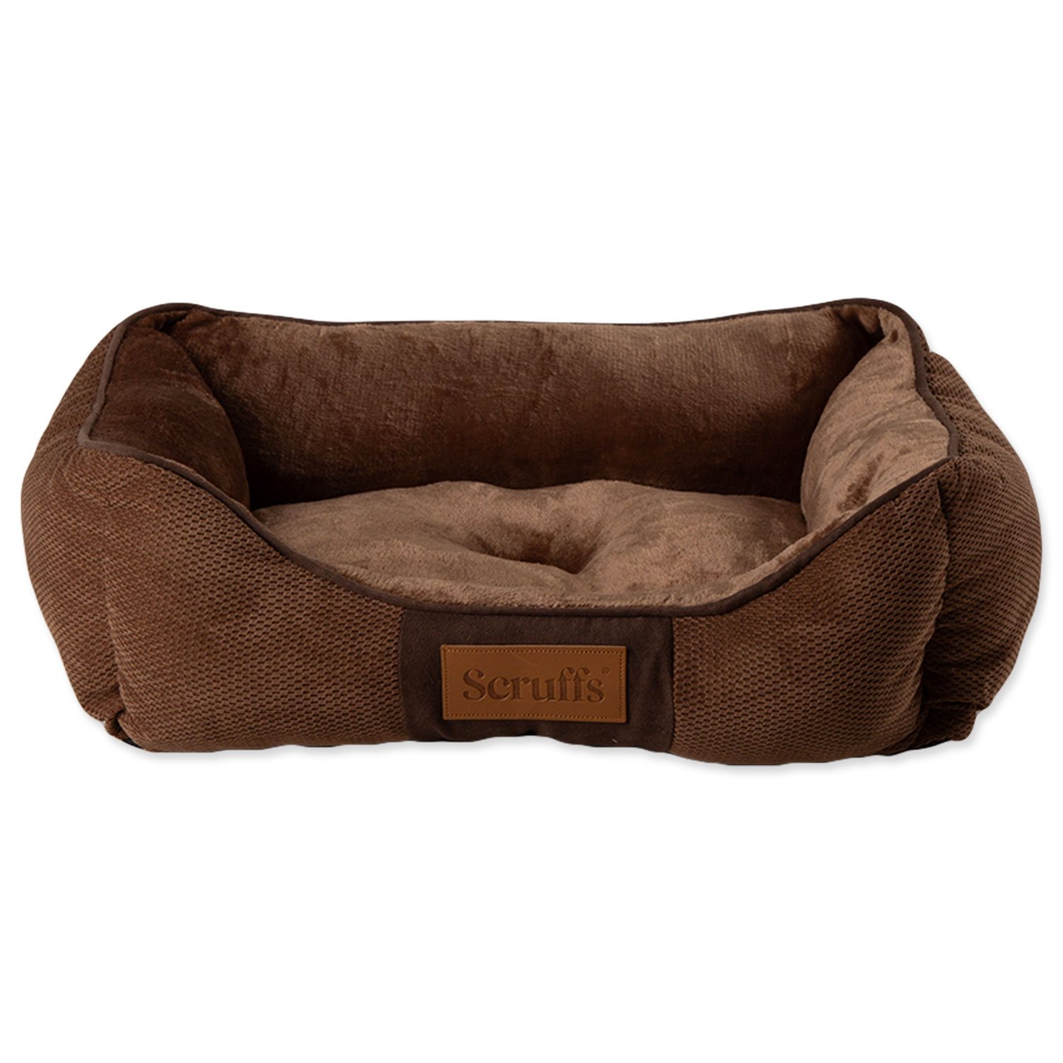 Pelech Scruffs Chester Box Bed čokoládový M 60x50cm-KS
