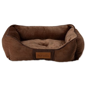 Pelech Scruffs Chester Box Bed čokoládový M 60x50cm-KS