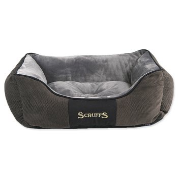 Pelech Scruffs Chester Box Bed šedý S 50x40cm-KS