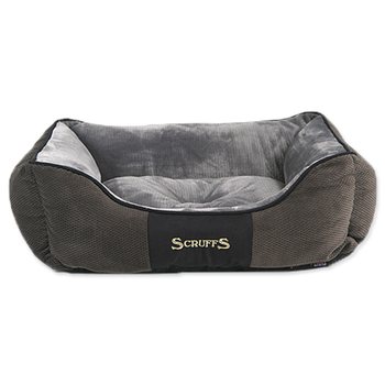Pelech Scruffs Chester Box Bed šedý M 60x50c-KS