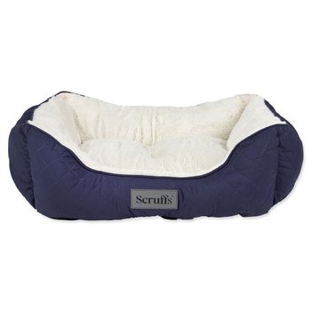 Pelech Scruffs Wilton Box Bed modrý M 60x50cm-KS