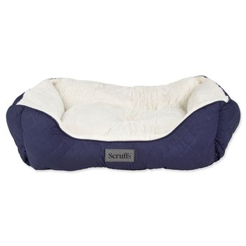Pelech Scruffs Wilton Box Bed modrý L 75x60cm-KS
