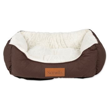 Pelech Scruffs Wilton Box Bed hnědý S 50x40cm -KS