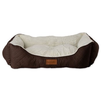 Pelech Scruffs Wilton Box Bed hnědý XL 90x70cm-KS