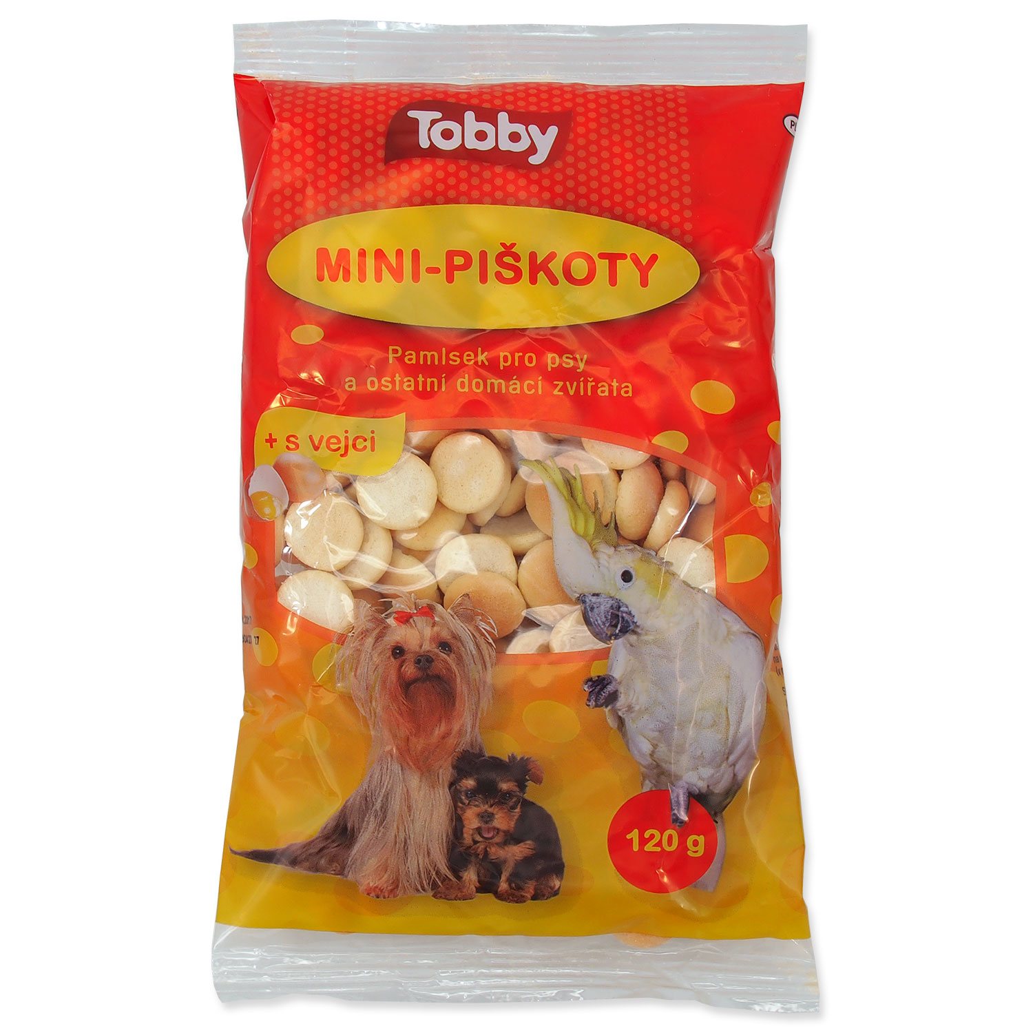 Piškoty Tobby mini 120g-KS
