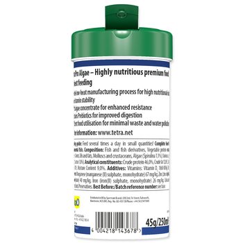 Krmivo TetraPro Algae 250ml-KS