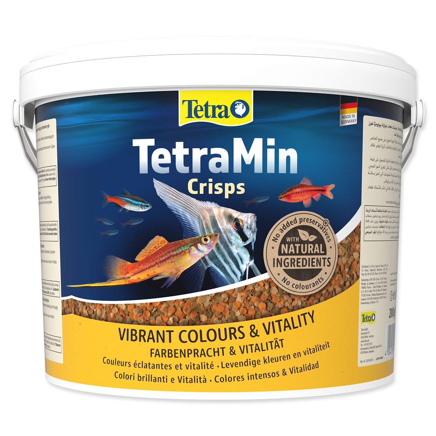 Krmivo Tetra Min Crisps 10l