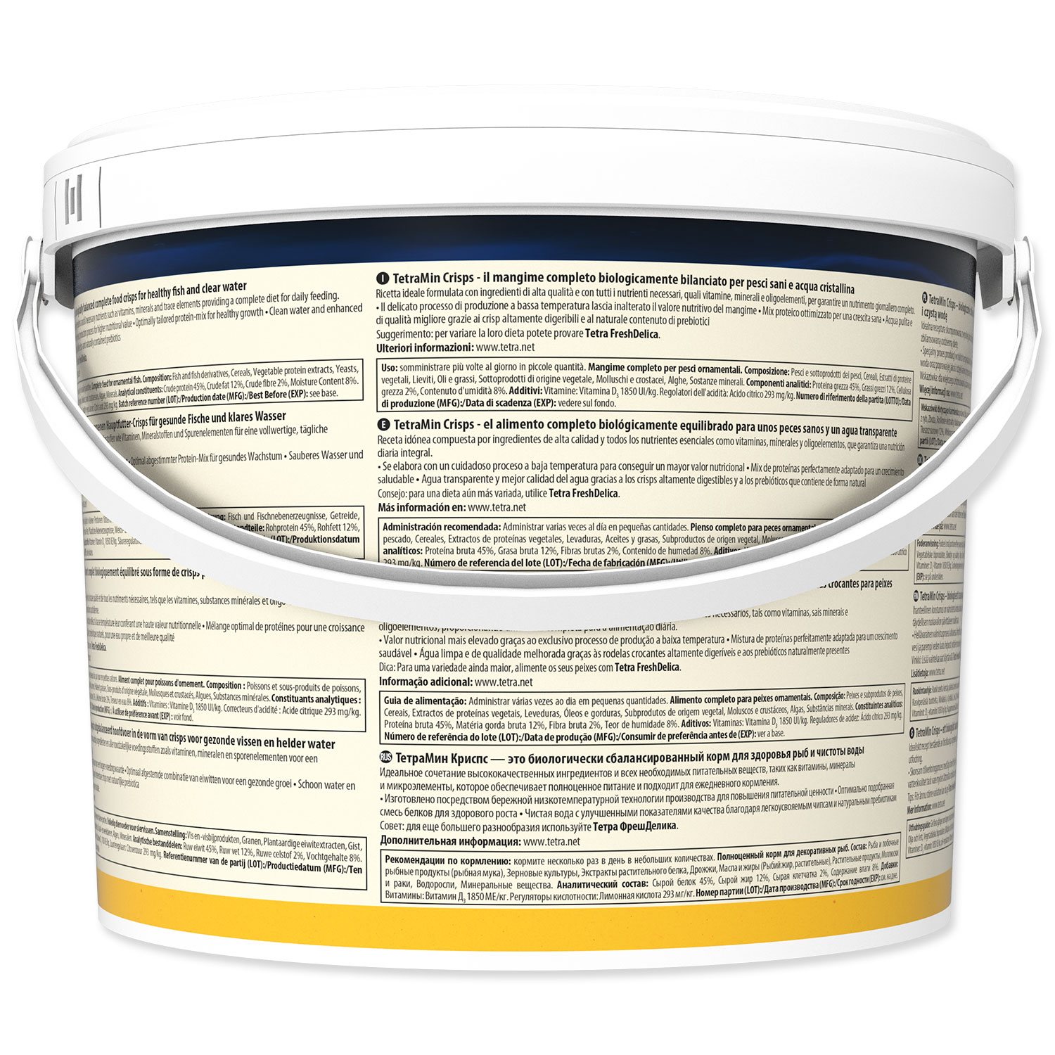 Krmivo Tetra Min Crisps 10l-KS