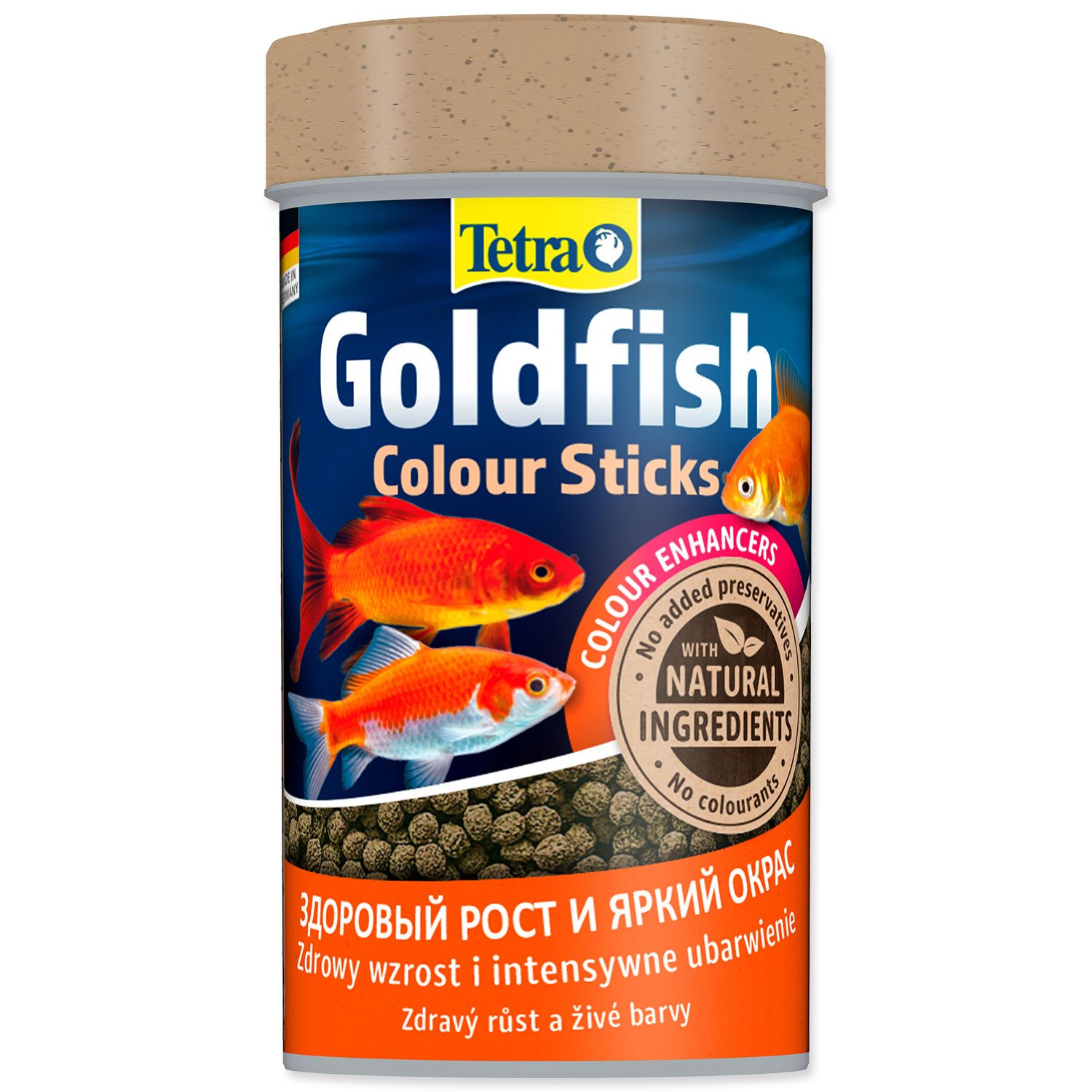 Krmivo Tetra Goldfish Color Sticks 100ml (dárek)