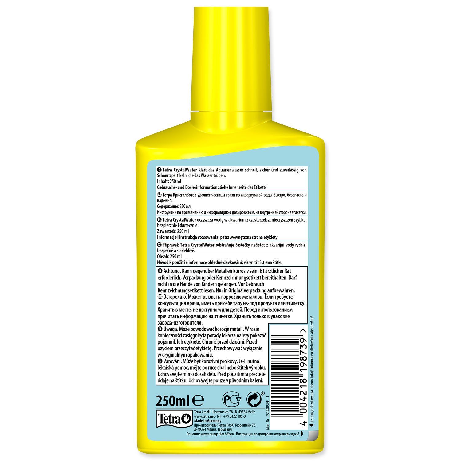 Přípravek Tetra Crystal Water 250ml-KARTON