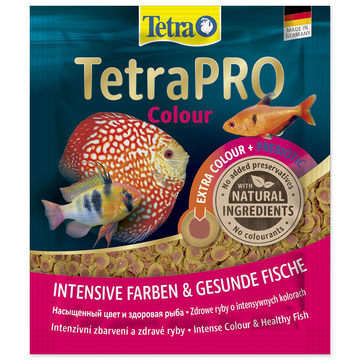 Krmivo TetraPro Colour sáček 12g-KARTON