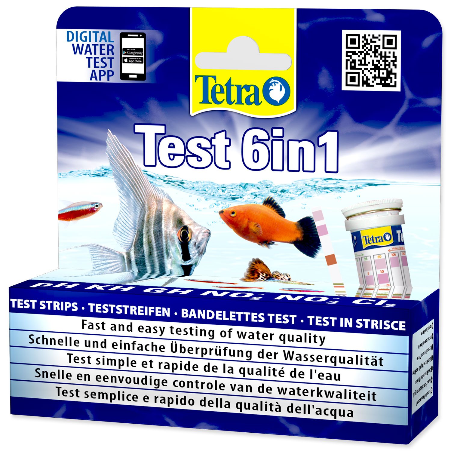 Test Tetra 6in1, 25ks-KS