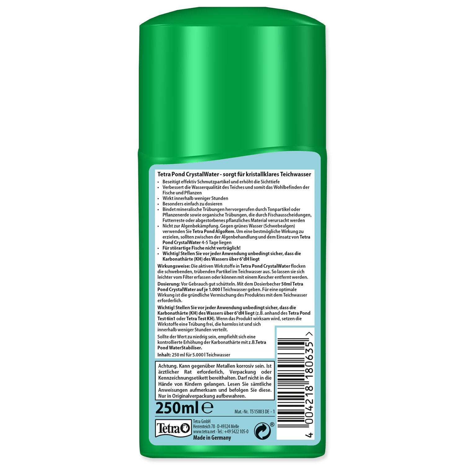 Přípravek Tetra Pond CrystalWater 250ml-KS