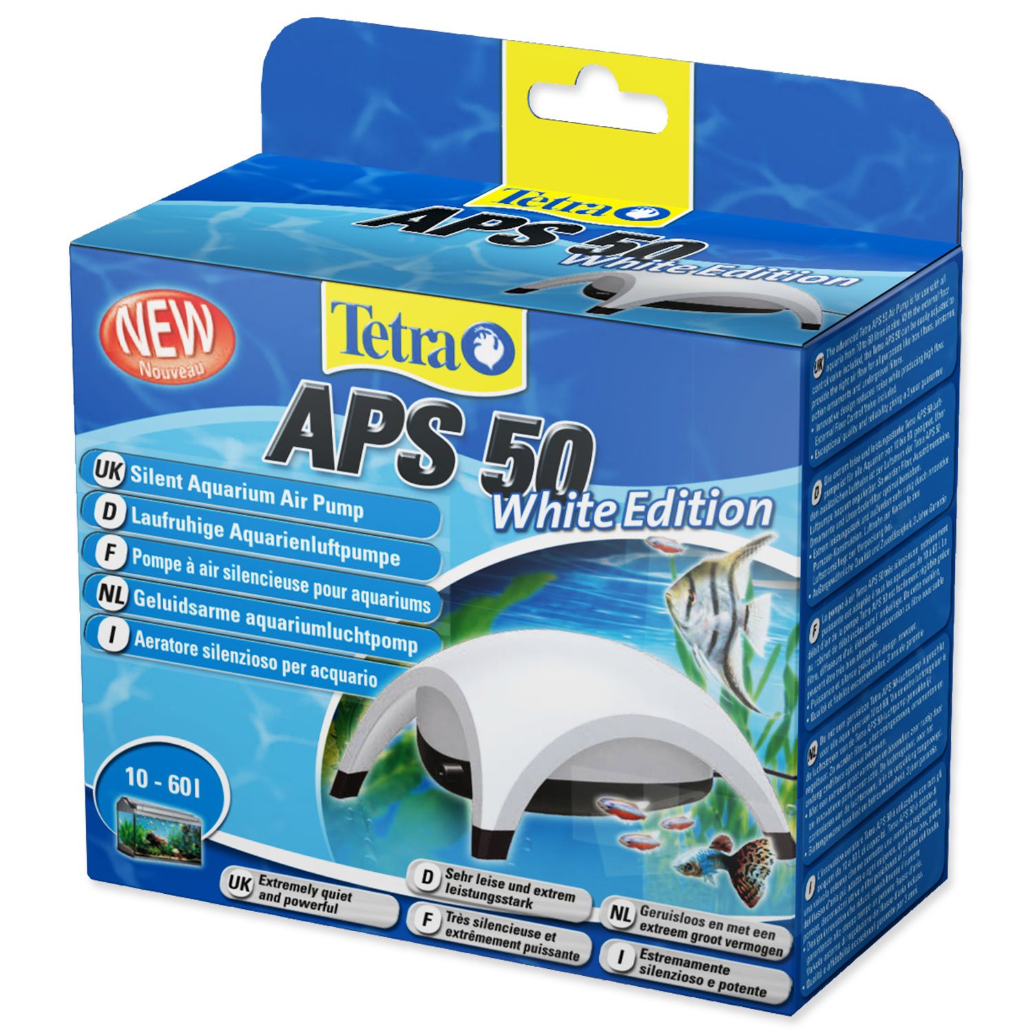 Kompresor Tetra APS bílý 50, 50l/hx2W-KS