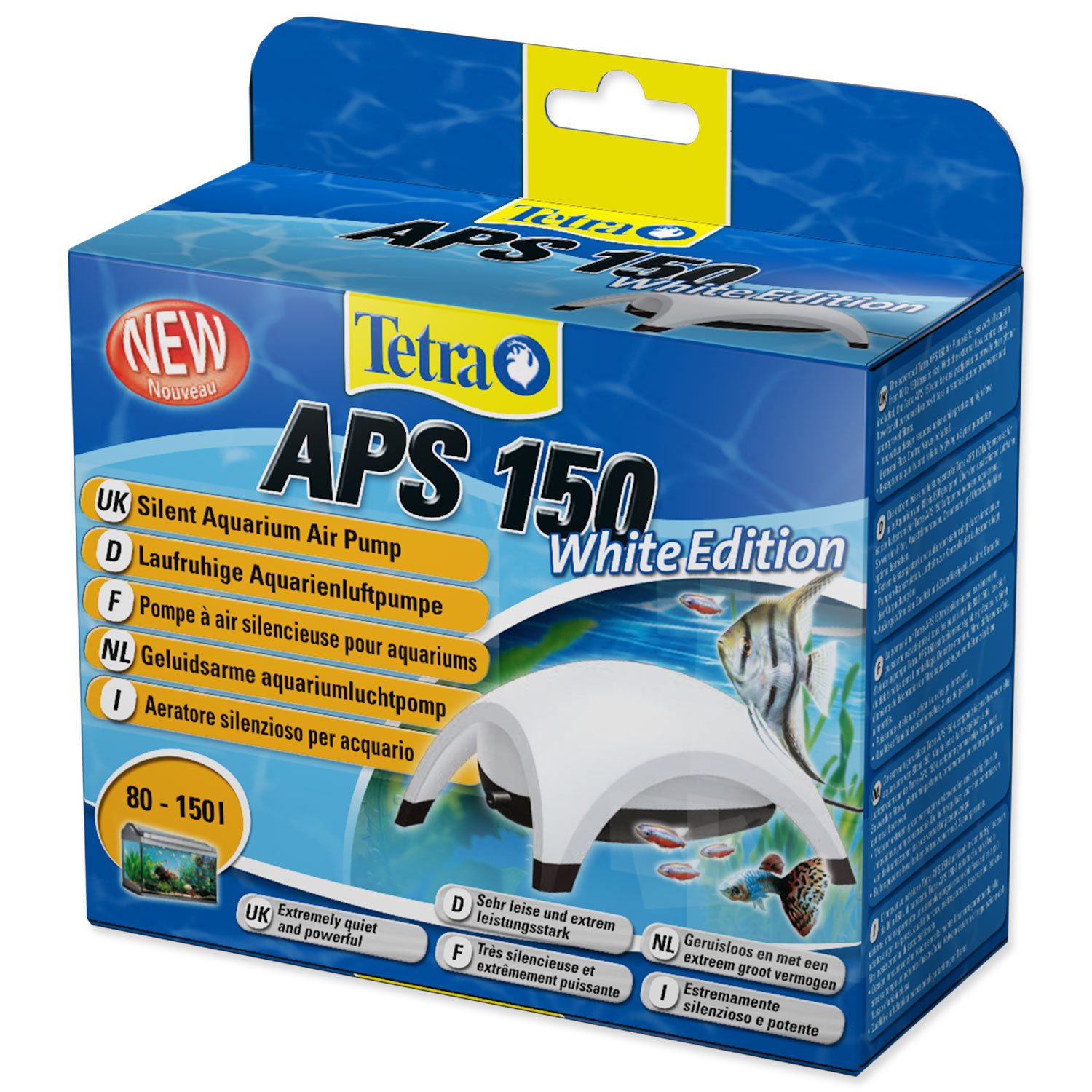 Kompresor Tetra APS bílý 150, 150l/hx3,1W-KS
