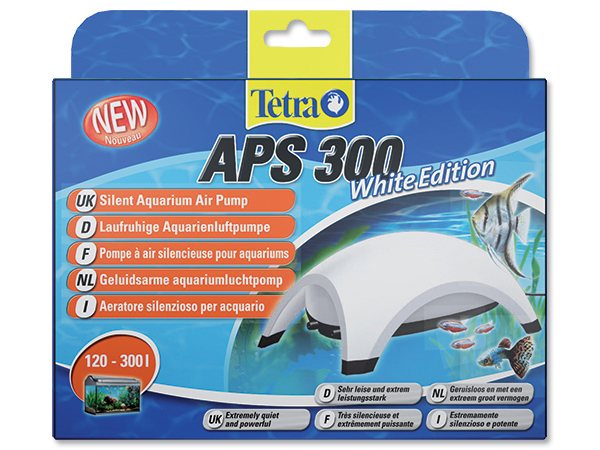 Kompresor Tetra APS bílý 300, 2x300l/hx4,5W-KS