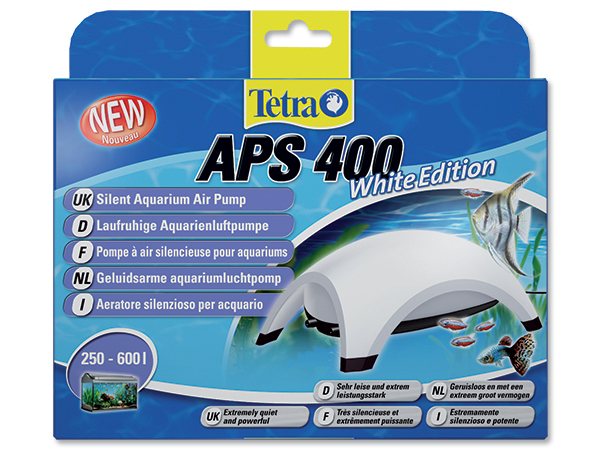 Kompresor Tetra APS bílý 400, 2x400l/hx4,5W-KS