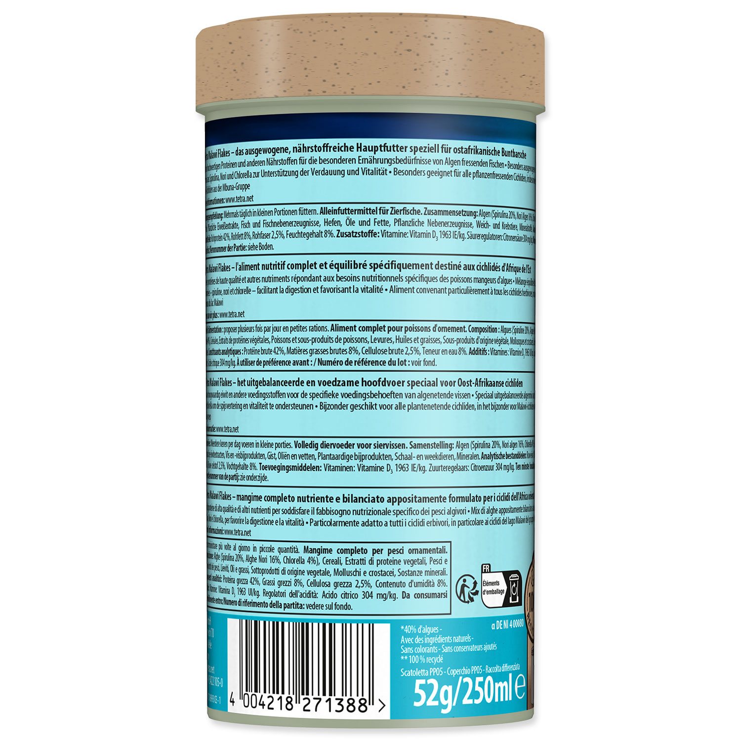 Krmivo Tetra Malawi vločky 250ml-KS