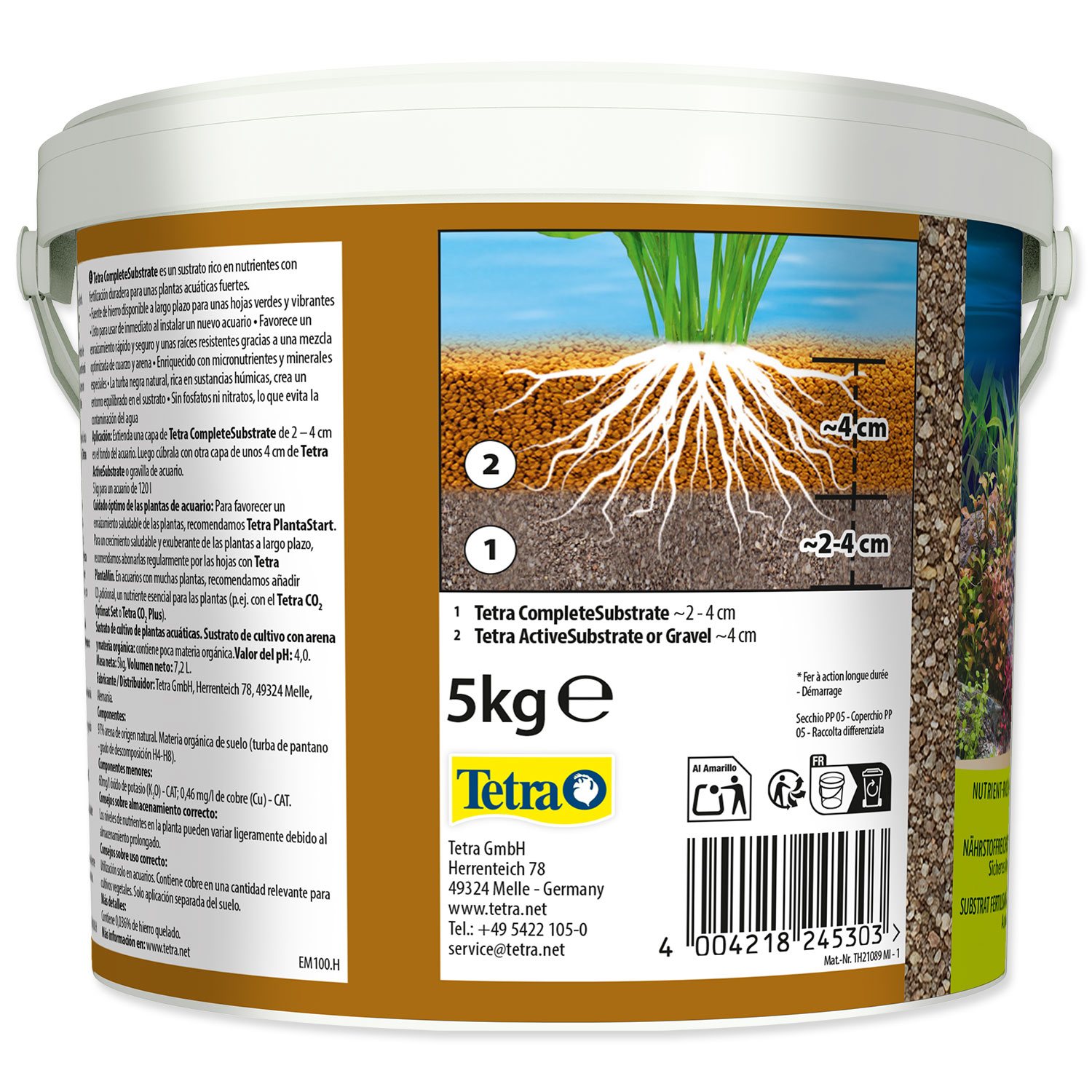 Substrát Tetra Plant Complete 5kg