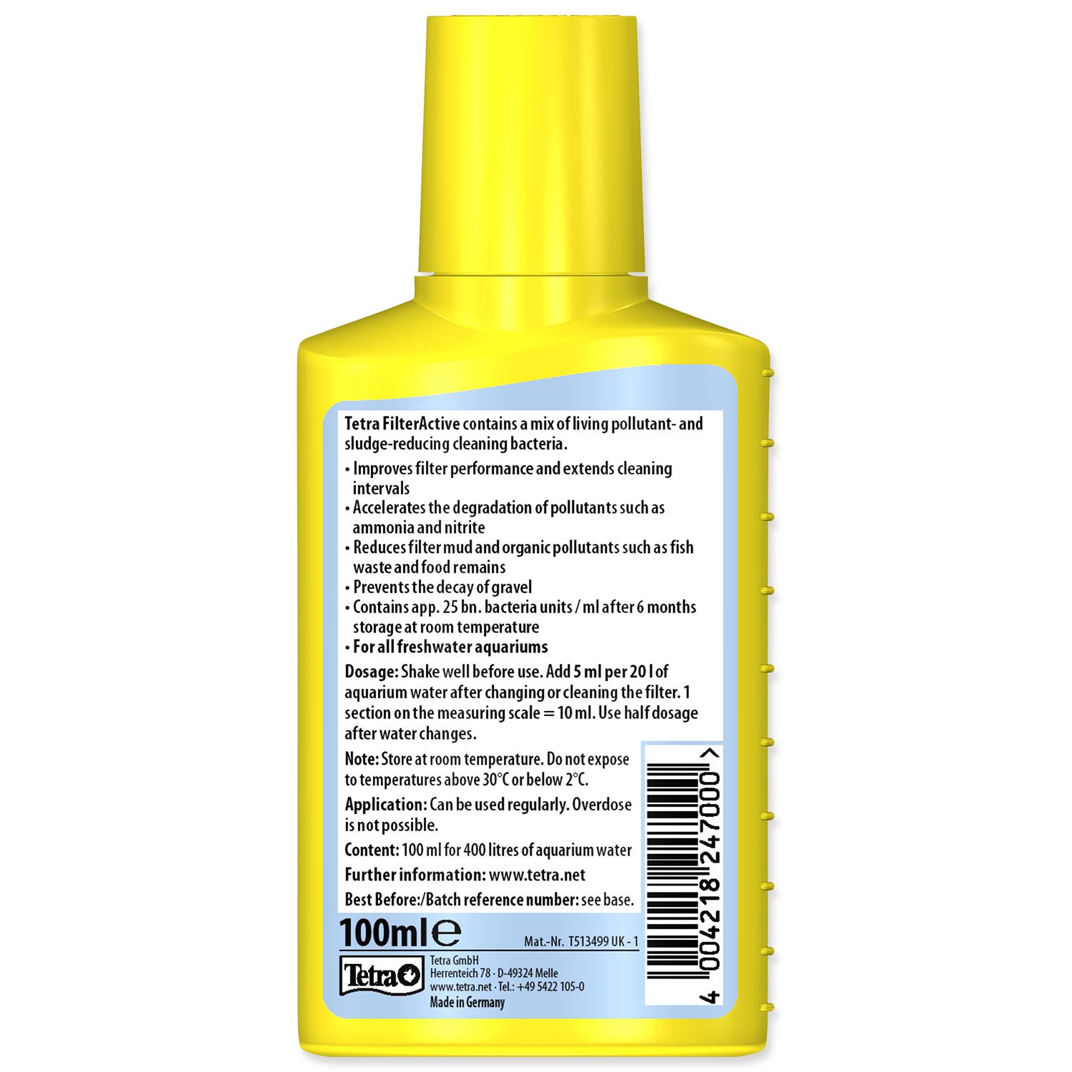 Přípravek Tetra Filter Active 100ml-KS