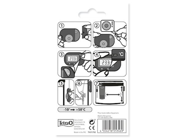 Teploměr Tetra digitální bateriový