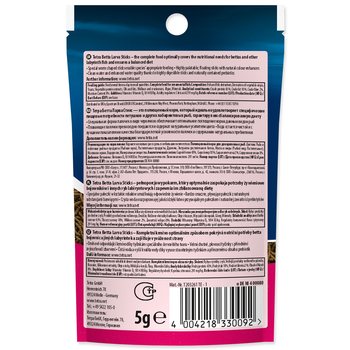 Krmivo Tetra Betta Larva Sticks 5g-KARTON