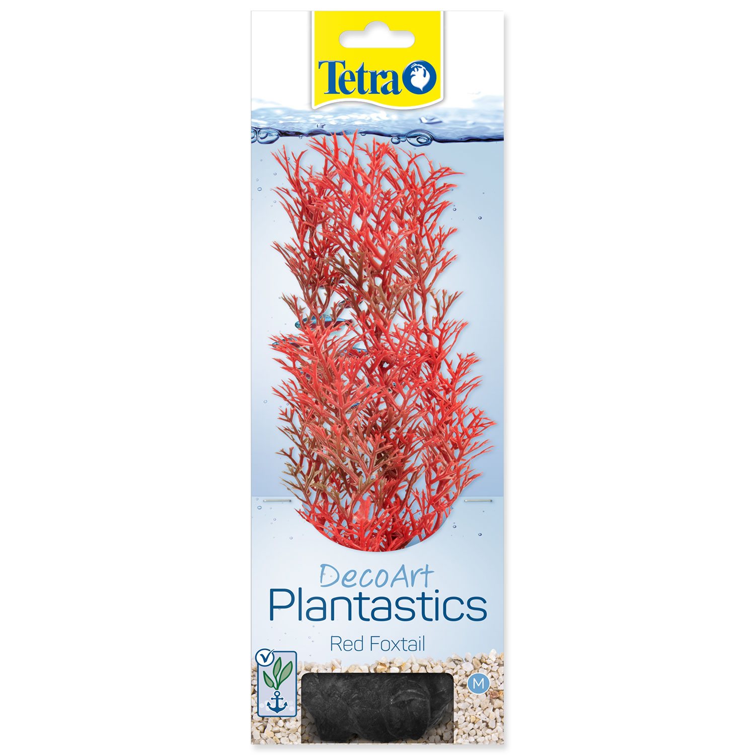 Dekorace Tetra Rostlina Foxtail Red M 23cm-KARTON