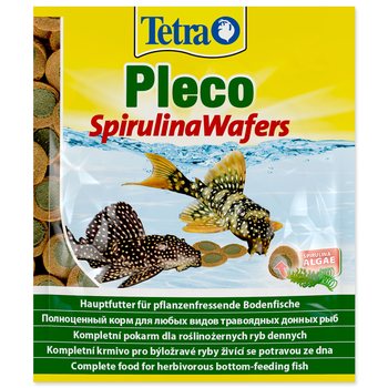 Krmivo Tetra Pleco Spirulina Wafers sáček 15g-KARTON